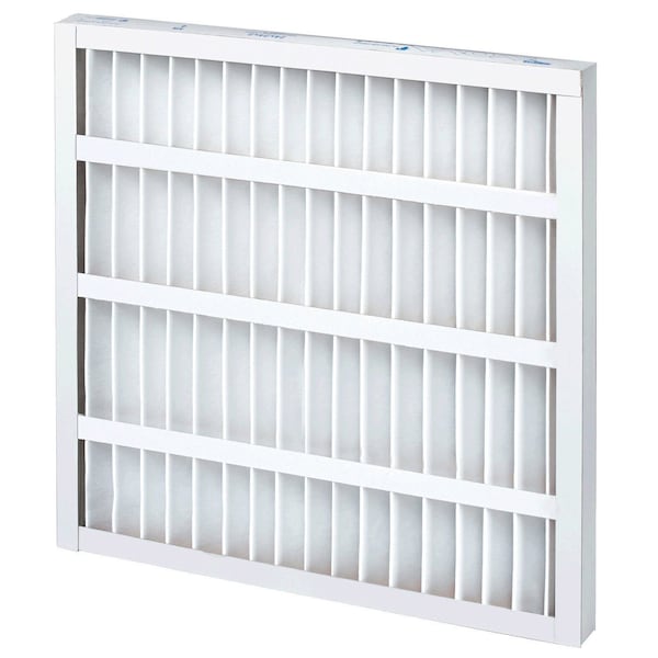 Global Industrial 20x20x2 Pleated Air Filter, Standard Capacity, Self ...