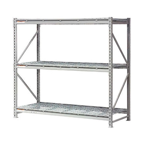 Storage Rack 3 Level Global Industrial 3 Level, Extra HD Bulk Storage Rack, Wire Deck ...