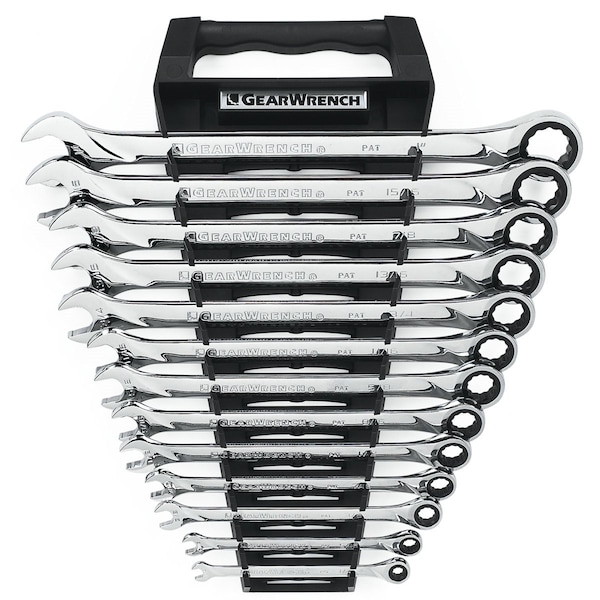 Gearwrench 13-Piece SAE XL Combination Ratcheting Set EHT85199 | Zoro