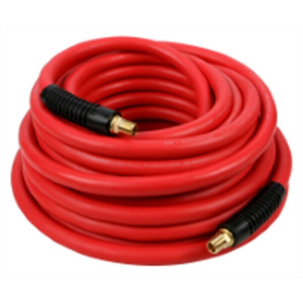 Performance Tool Rubber Air Hose, PT 3/8 x 50', Red M667