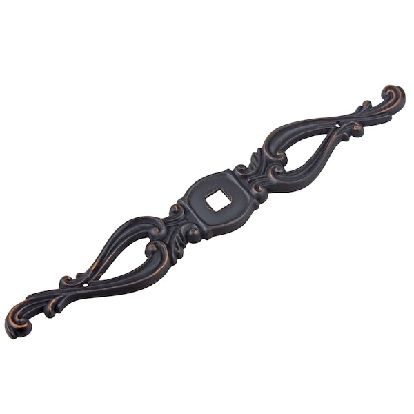 Gliderite Hardware 6-1/2 in. Oil Rubbed Bronze Cabinet Backplate - 1024 ...