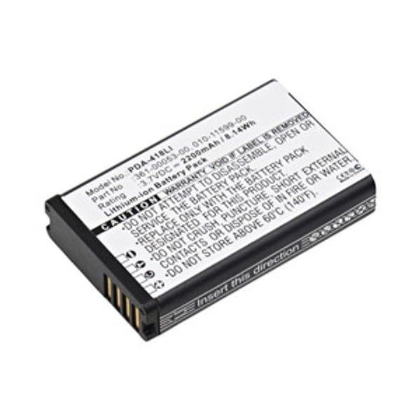 Batería 2200mAh 3.7V Li-ion Para Garmin VIRB, VIRB Elite, Action HD Camera 1.4 | Sustituye 010-11599-00, 010-11654-03 | Alta Capacidad, Color Negro