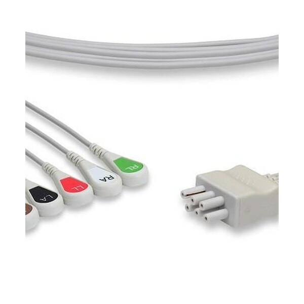 Instruments Ilc Ilc Replacement for Colin Medical Instruments Bp-s510 ECG Leadwires ...