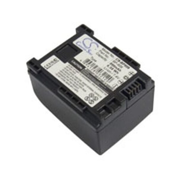 2 Batterie Vhbw Per Canon Legria FS100/FS10/FS19/FS11/FS20 – 750mAh 7.2V Con Infochip, Compatibili BP-808