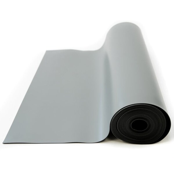 ESD Anti-Static Soldering Mat - 30" X 72" Blue Rubber Mat, High Temperature Resistant, With Wrist Strap & Grounding