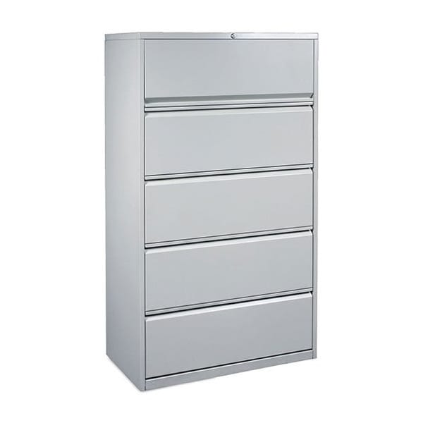 Officesource Lateral File Collection 5 Drawer Lateral File OS8365GT | Zoro