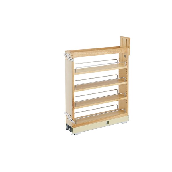Rev-A-Shelf - 448OXO-BCSC-8C - 8 in. Pull-Out Wood Base Cabinet OXO Organizer