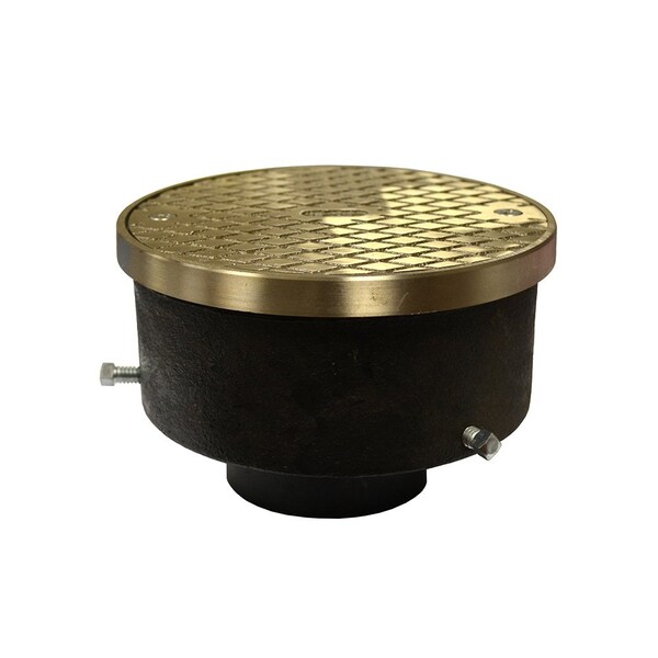Jones Stephens 2in Adjustable ABS Cleanout for Plastic Pipe, 5-1/2in ...