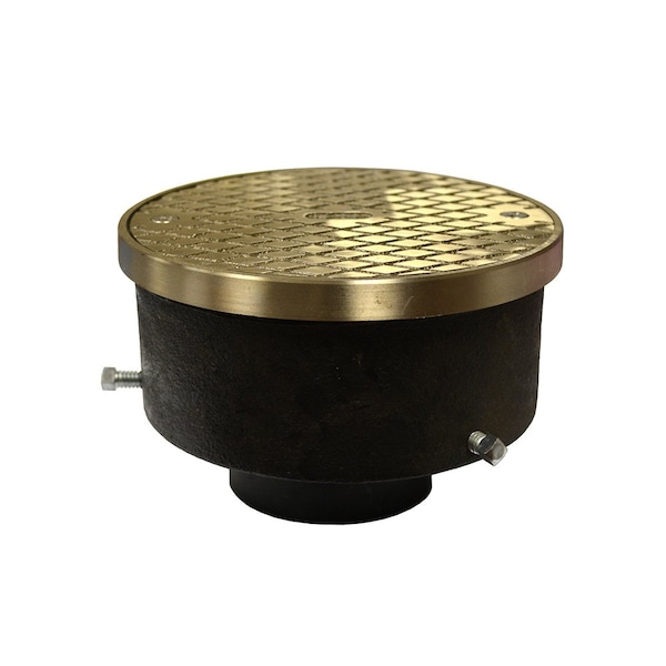 Jones Stephens Adjustable Cleanout with 4in ABS Pipe Fit Cleanout with ...
