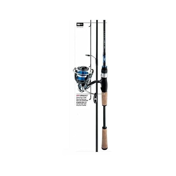 Daiwa Legalis Lt Spinning Combo, 9' 2Pc Rod Med Action, 14 4000