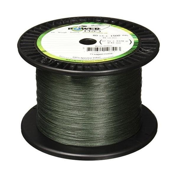 Spectra Braided Fishing Line 30Lb 1500Yd Vermillion Red