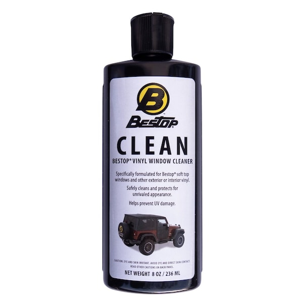 Bestop Vinyl Window Cleaner 8 Oz Bottle 11213-00 | Zoro