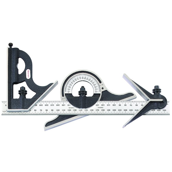 Starrett Layout Tools Starrett Combination Set 9M-300 | Zoro