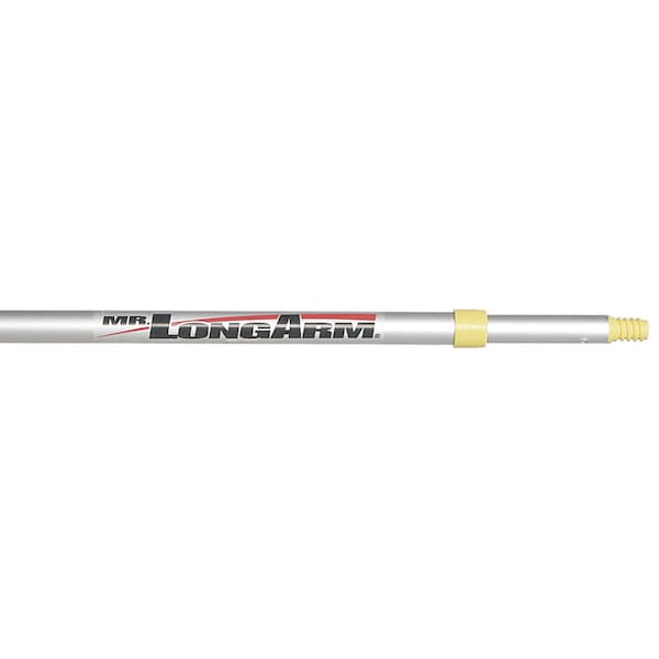 Mr. LongArm TeleWash Flow-Through Extension Pole & Brush – Extends 3ft To 6ft