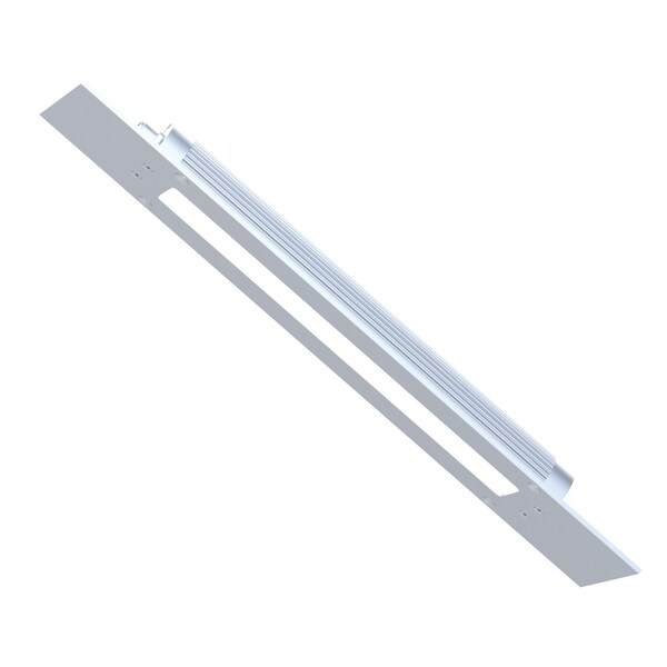 Led2Work Recessed luminaire TUBELED 40 II Integrated, 395 mm x 74 mm x 3 mm 15, 55'' x 2, 91'' x 0, 12'' 151110-03 - main