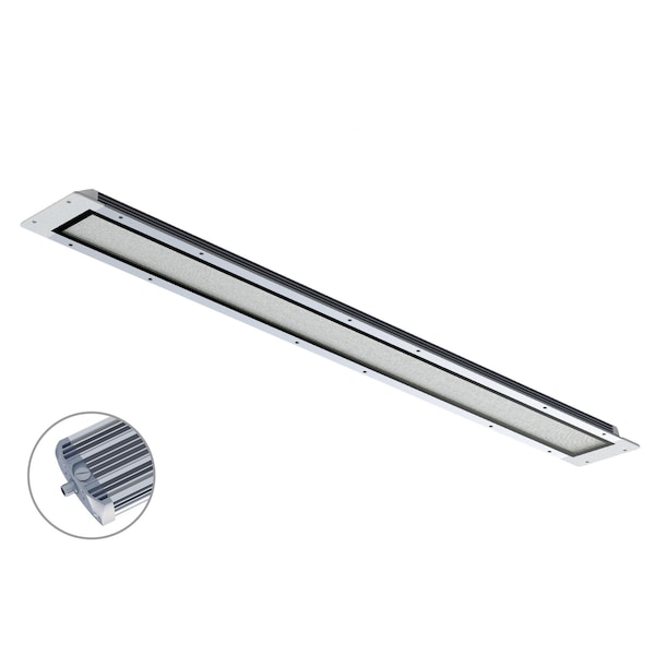 Led2Work FIELDLED EVO 540 96 Recessed, 540 mm 21, 26'', 24V DC, M12-A Front Side 153110-11 - main