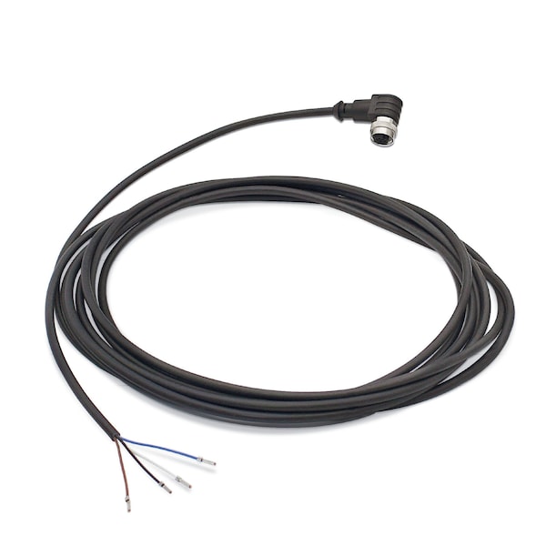 Led2Work Sensor cable, 5 m 16, 4 ft., 4 cores, open/M12 angled socket, A-type coded, for 24V 200100-07 - main