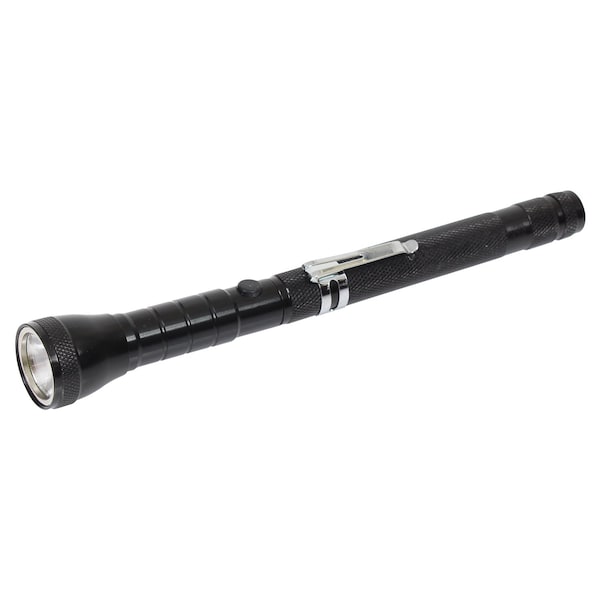 Tensor Flashlight Poweroptix Flashlight Telescoping LED 100Lumens Magnetic 032-94770 | Zoro