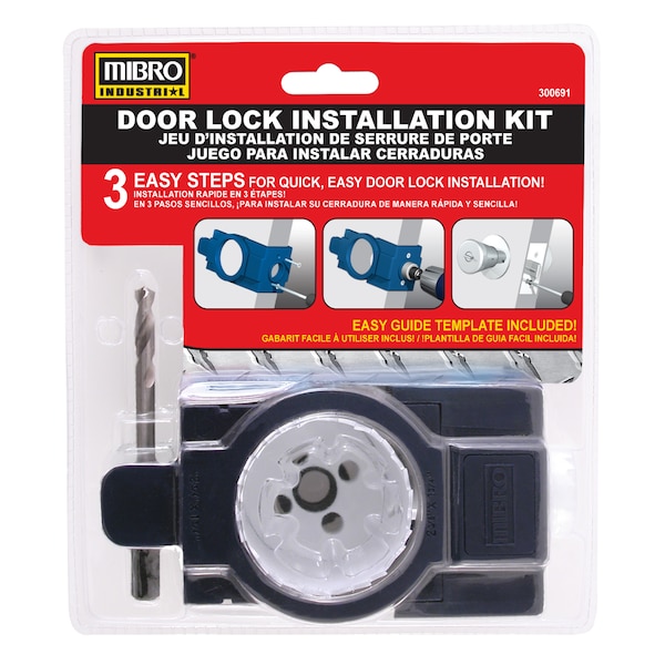 deadbolt installation kit