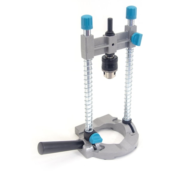 Wolfcraft Portable MultiAngle Drill Guide with Drill Chuck 4525404 Zoro