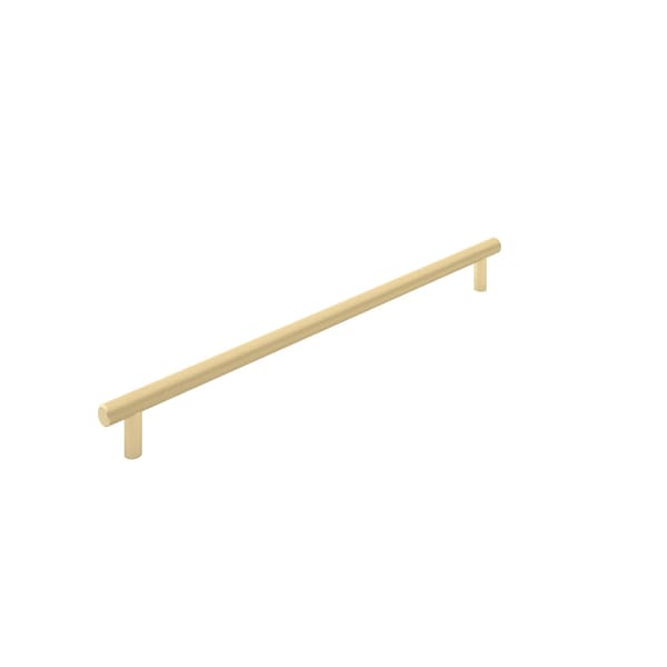 Richelieu 12 5/8-inch (320 mm) Center to Center Satin Brass Contemporary Cabinet Pull BP3060320160 - main