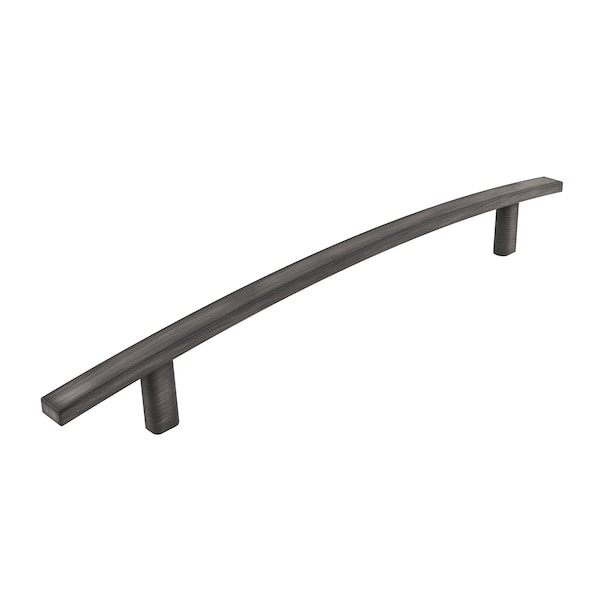 Richelieu Padova Collection 7 9/16-inch (192 mm) Antique Nickel Transitional Rectangular Cabinet Bar Pull BP650192143 - main