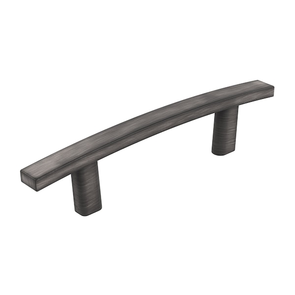Richelieu Padova Collection 3-inch (76 mm) Antique Nickel Transitional Rectangular Cabinet Bar Pull BP65076143 - main