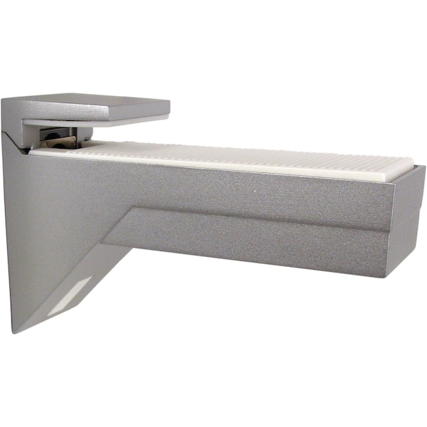 Richelieu 2-Pack Kalabrone Collection Glass Shelf Support Bracket for Glass or Wood Shelf, Satin Nickel 166210185 - main