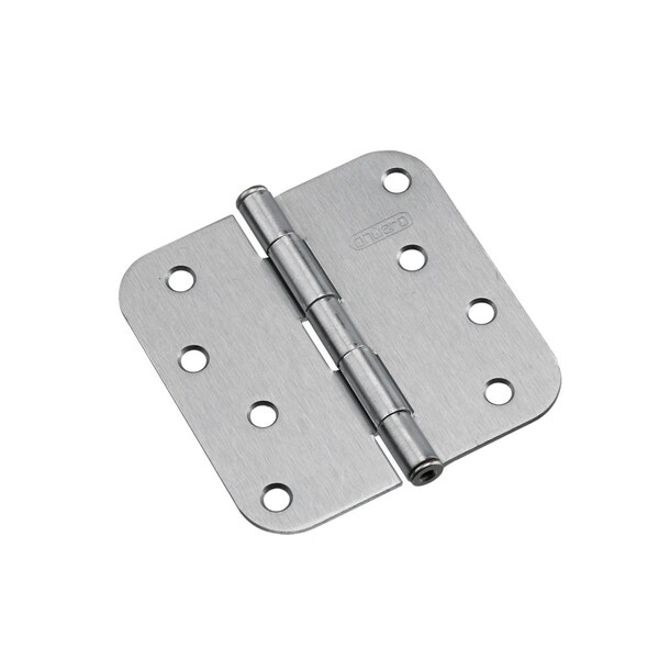 Richelieu 2Pack 4inch 102 mm Full Mortise Butt Hinge, Brushed Chrome 1822BCB - main