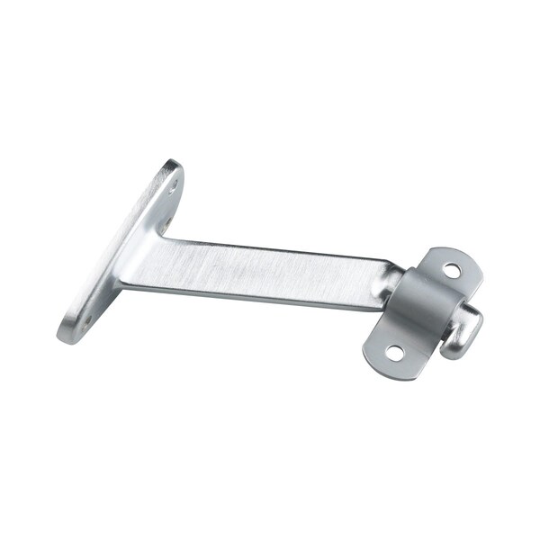 Onward 4 116inch 103 mm HeavyDuty Handrail Bracket, Brushed Chrome 2284BCV - main