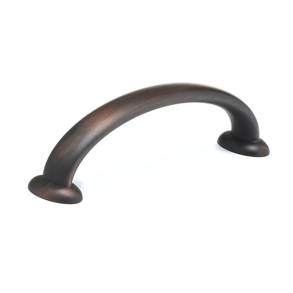 Richelieu 3 3/4 in (96 mm) Center-to-Center Brushed Oil-Rubbed Bronze Traditional Cabinet Pull Dorval 5127896BORB - main