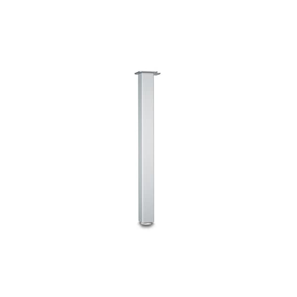 Richelieu Hardware Design Table Leg, 28 in (711 mm), Aluminum