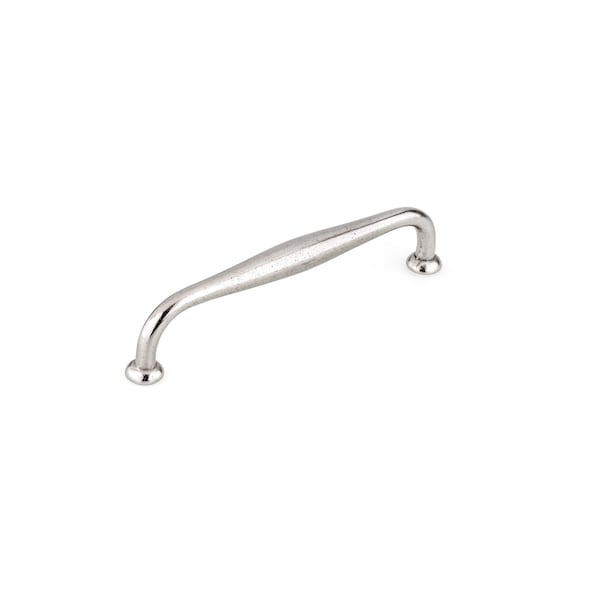 Richelieu 7 9/16 in (192 mm) Center-to-Center Newcastle Antique Polished Nickel Traditional Cabinet Pull 6565192186 - main