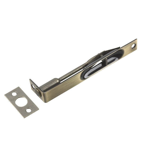 Onward 6inch 152 mm Flush Bolt, Antique Brass 65ABV - main