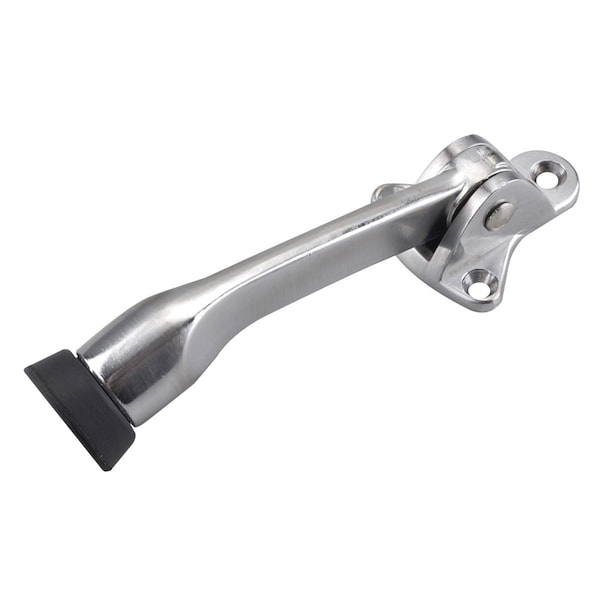 Richelieu 5 in 127 mm FlipDown Door Stop, Brushed Chrome 68BCV - main