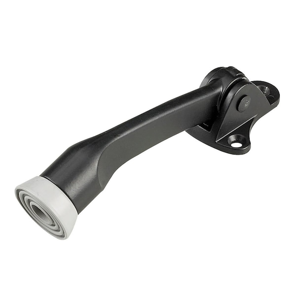 Richelieu 5 in 127 mm FlipDown Door Stop, Black 68FBV - main