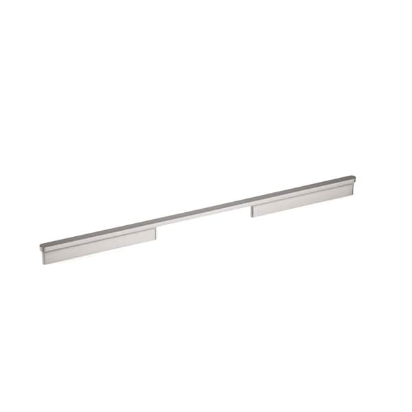 Richelieu 17 5/8 in (448 mm) Center-to-Center Brushed Nickel Contemporary Cabinet Pull 8636448195 - main