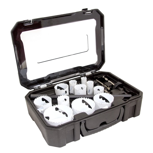 Richelieu (16-Piece) 3/4-inch (19 mm) to 2 1/2-inch (64 mm) Bi-Metal Hole Saw Set 988231 - main