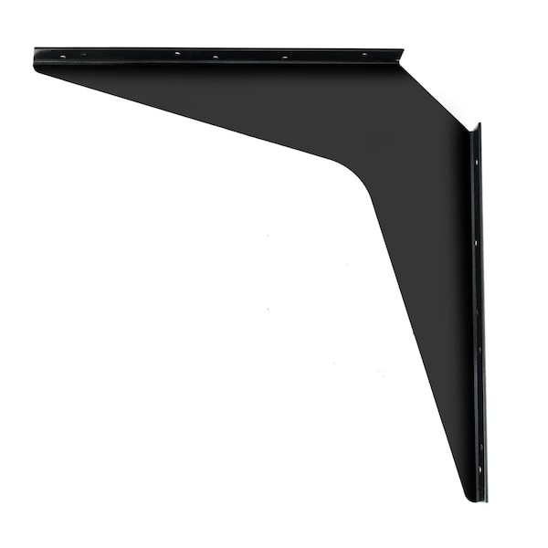 Richelieu 2-Pack Kolossus 18 in x 18 in Heavy-Duty Floating Desk Support Bracket, Black 9910181890 - main