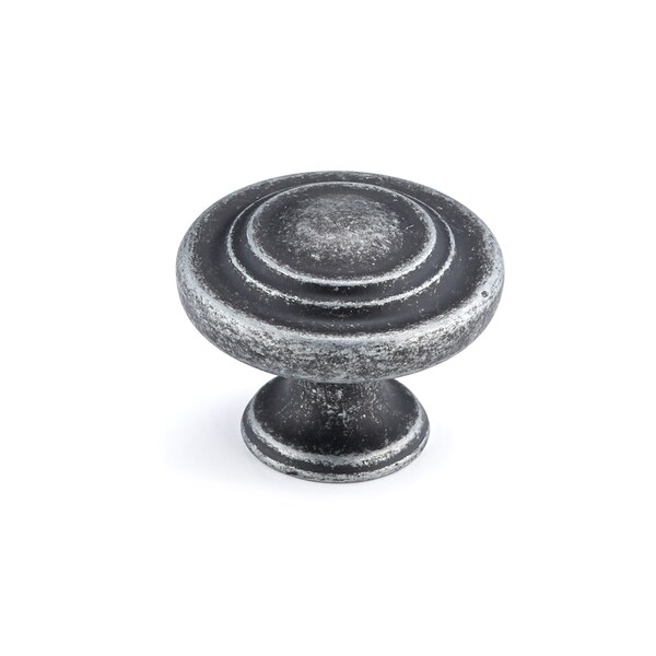 Richelieu 1 5/16 in (34 mm) Natural Iron Traditional Metal Cabinet Knob BP10734908 - main