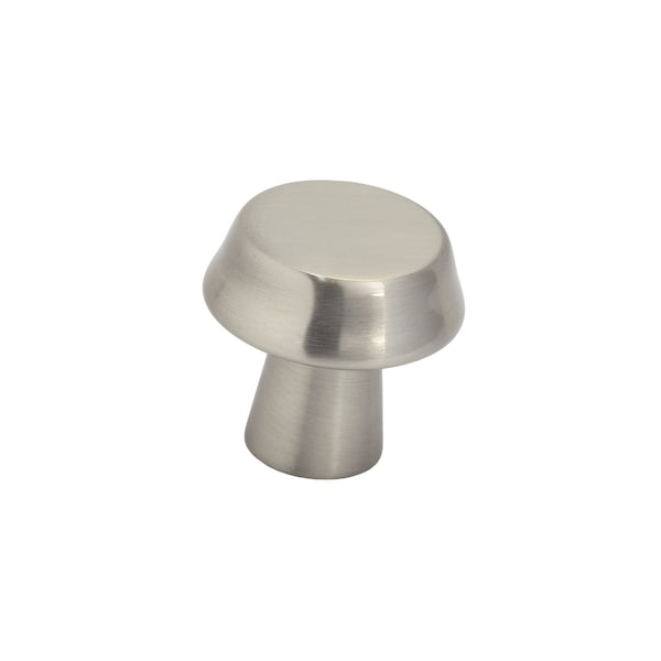 Richelieu 1 1/16 in (27 mm) Brushed Nickel Contemporary Cabinet Knob BP1894027195 - main