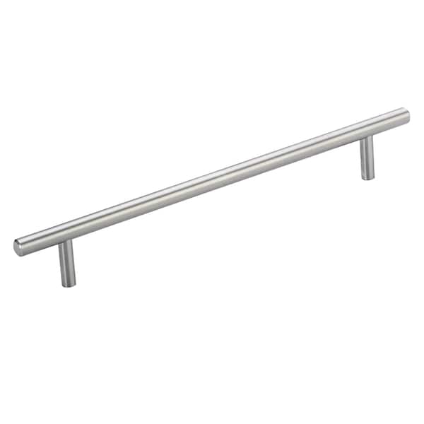 Richelieu 7-9/16 in. (192 mm) Center-to-Center Stainless Steel Contemporary Drawer Pull BP2102192170 - main