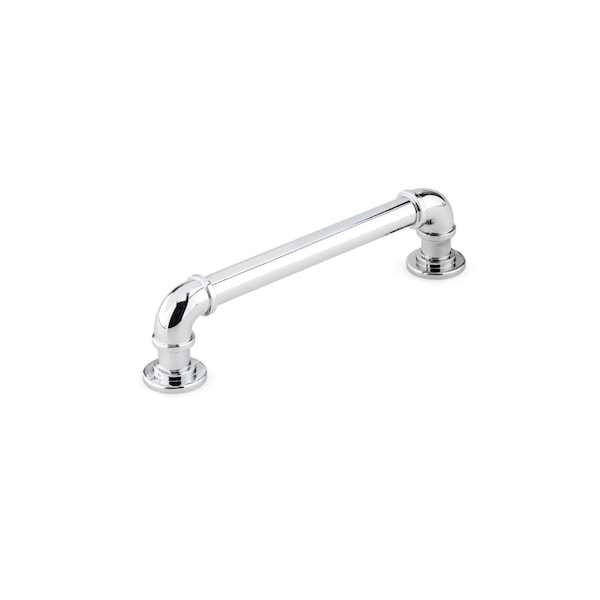Richelieu 5 1/16 in (128 mm) Center-to-Center Chrome Eclectic Drawer Pull BP2209128140 - main