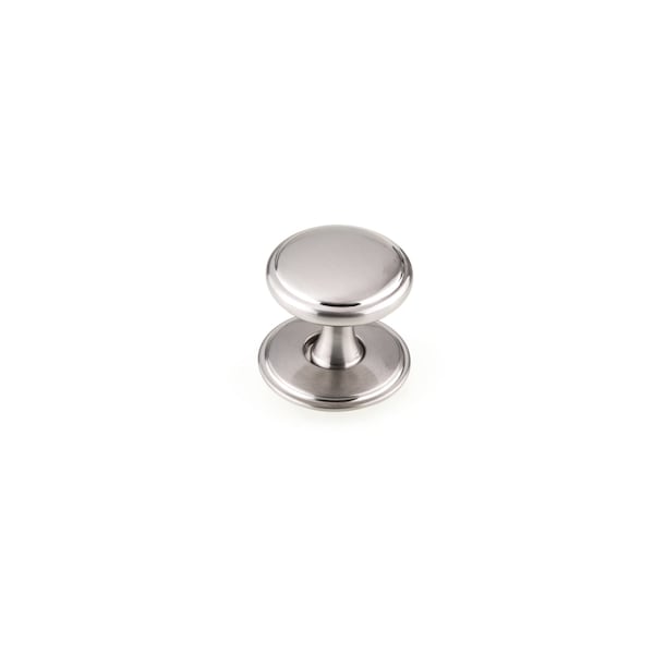 Richelieu 1 9/16 in (40 mm) Brushed Nickel Transitional Cabinet Knob BP224840195 - main