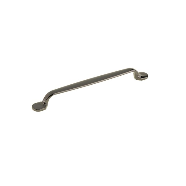 Richelieu 7 9/16 in (192 mm) Center-to-Center Black Nickel Traditional Drawer Pull BP2377519291 - main