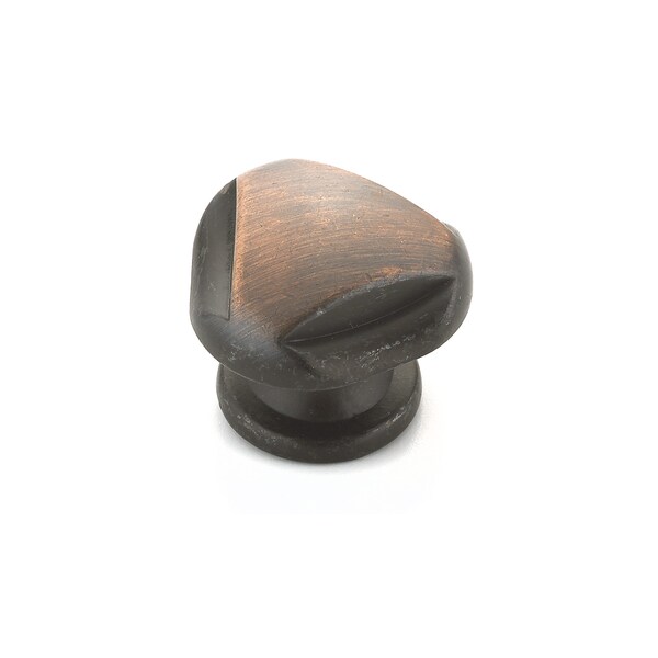Richelieu 1 1/8 in (28 mm) Brushed Oil-Rubbed Bronze Traditional Metal Cabinet Knob BP2391528BORB - main