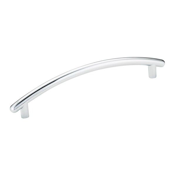 Richelieu 5-1/16 in. (128 mm) Center-to-Center Chrome Contemporary Drawer Pull BP26202128140 - main