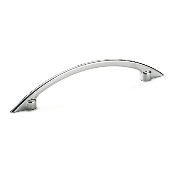 Richelieu 3-3/4 in. (96 mm) Center-to-Center Chrome Contemporary Drawer Pull BP30843140 - main