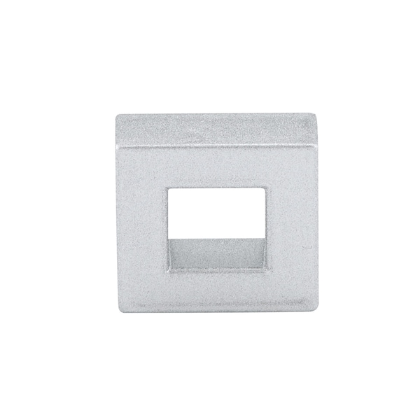Richelieu 31/32 in. X 5/16 in. (25 mm x 8 mm) Matte Chrome Contemporary Metal Cabinet Knob BP31604325174 - main