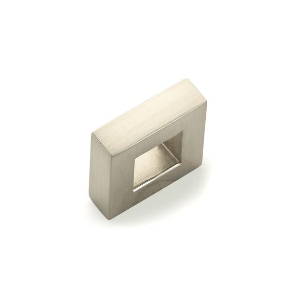 Richelieu 31/32 in. X 5/16 in. (25 mm x 8 mm) Brushed Nickel Contemporary Metal Cabinet Knob BP31604325195 - main
